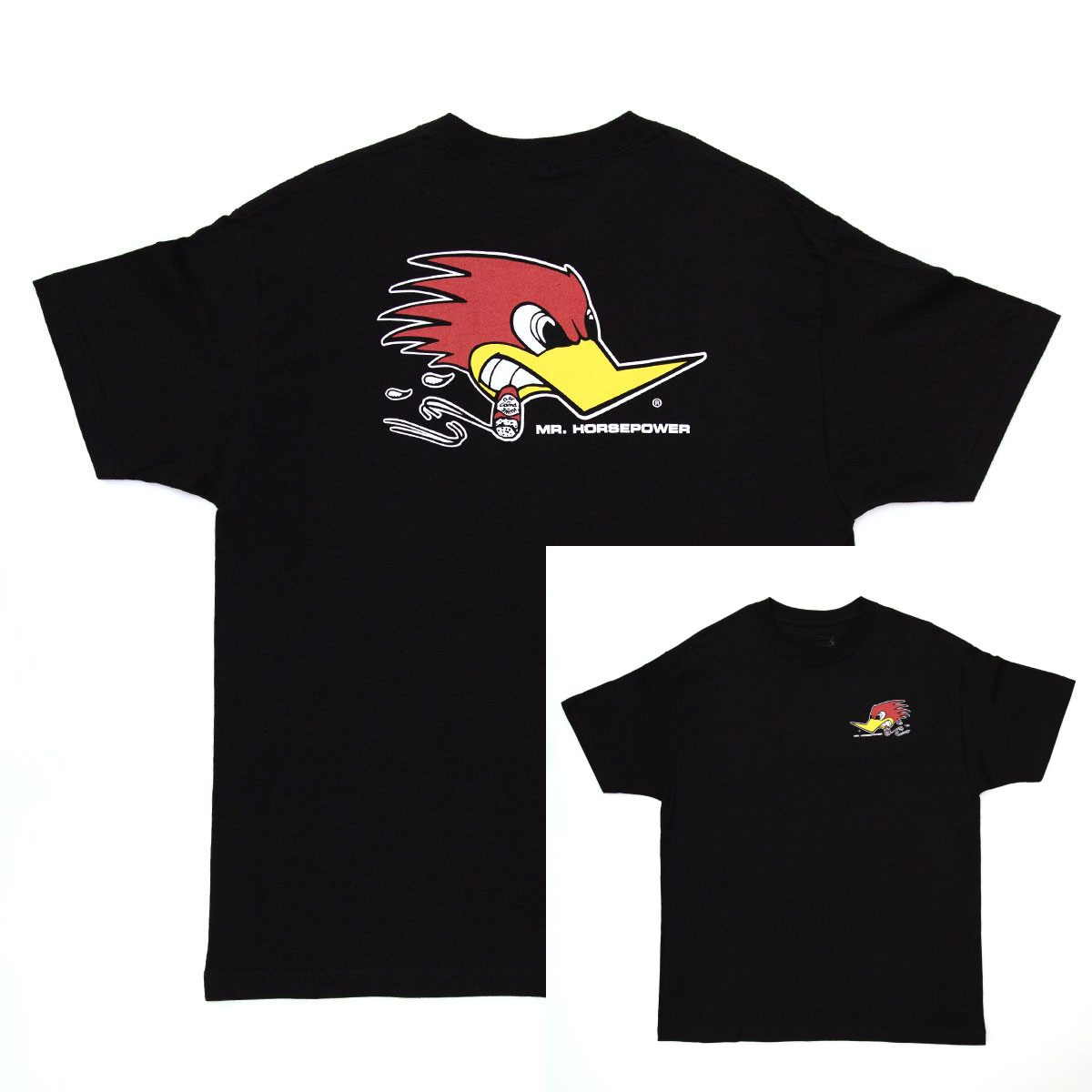 Streetwear Brand Clothing - Koszulka z grafiką: Logo Czerwonego Dzięcioła,