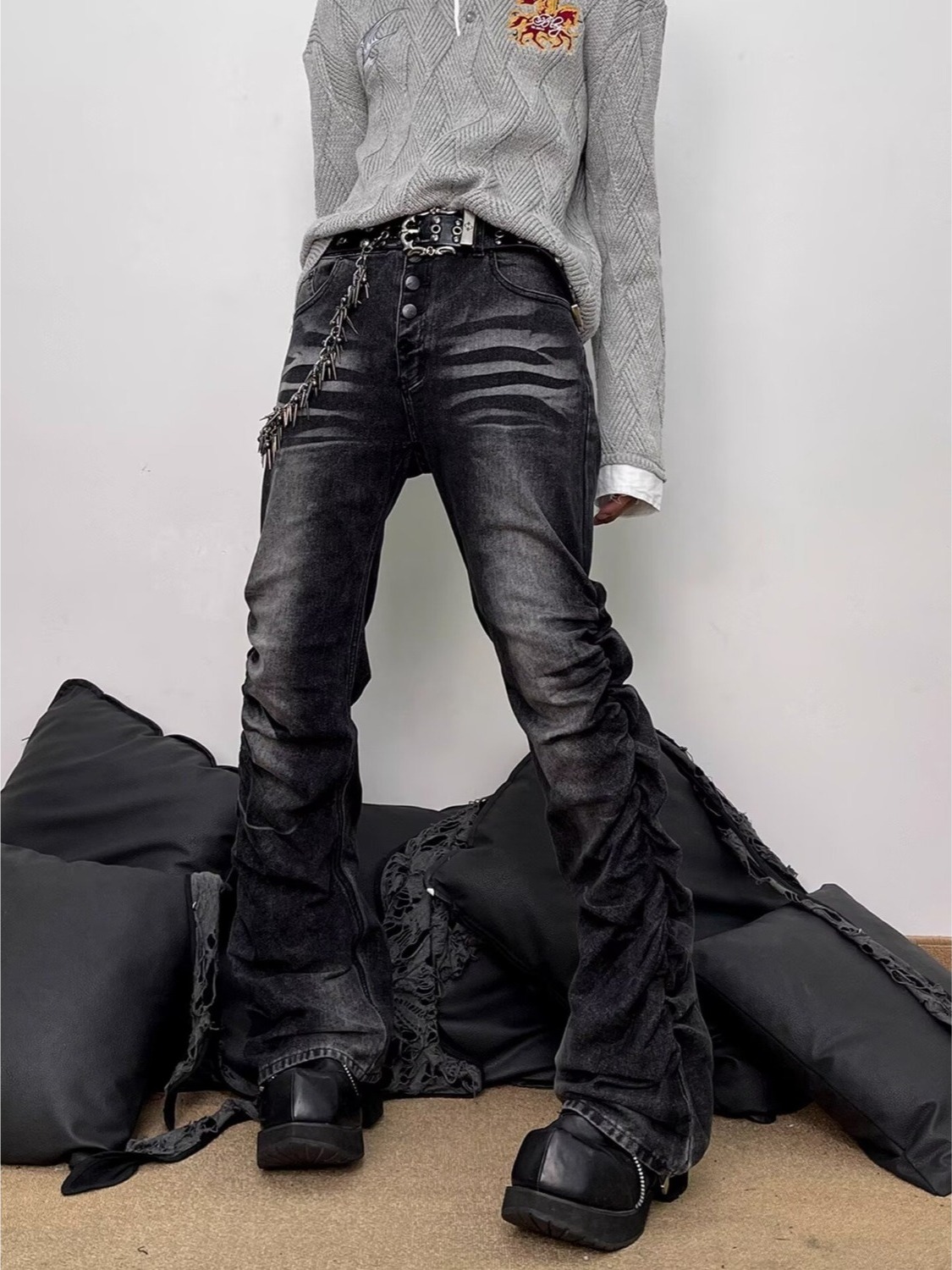 Męskie jeansy w stylu retro, d – Streetwear Brand Denim recenzja i cena